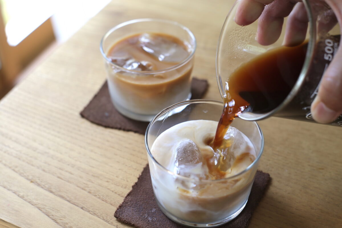 夏に飲みたい【アイスカフェオレ】の作り方とコーヒー豆の選び方